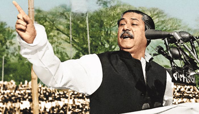 বঙ্গবন্ধুর বলিষ্ঠ কন্ঠের ভাষণেই জেগে উঠেছিল বাঙালি জাতি