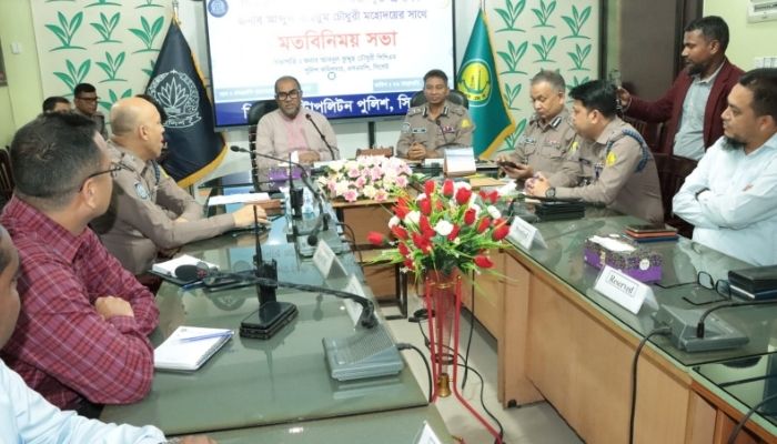 কঠোরভাবে সিলেট নগরীর আইনশৃঙ্খলা নিয়ন্ত্রণের নির্দেশ সিসিক প্রশাসকের