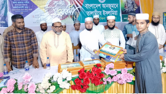 বিশ্বনাথে কৃতি শিক্ষার্থীদের সংবর্ধনা দিল তালামীযে ইসলামিয়া