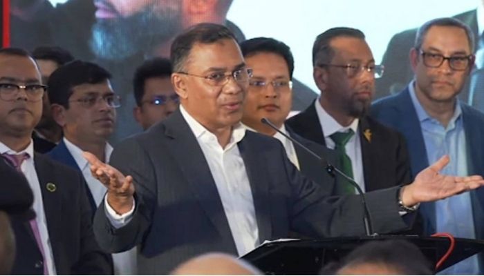 আমিও হাফ সিলেটি: লন্ডনে সভায় তারেক রহমান