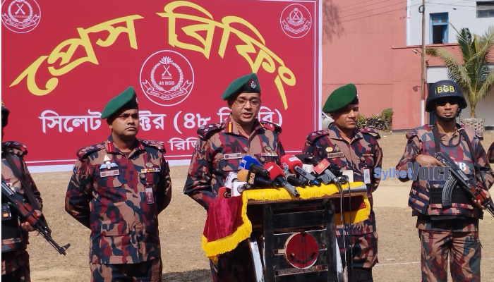 নির্বাচনে সিলেট ও শ্রীমঙ্গলে মাঠে থাকবে ৯০ প্লাটুন বিজিবি