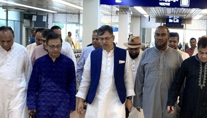 সিলেটে এসেছেন বিএনপির জাতীয় স্থায়ী কমিটির সদস্য সালাউদ্দিন আহমেদ