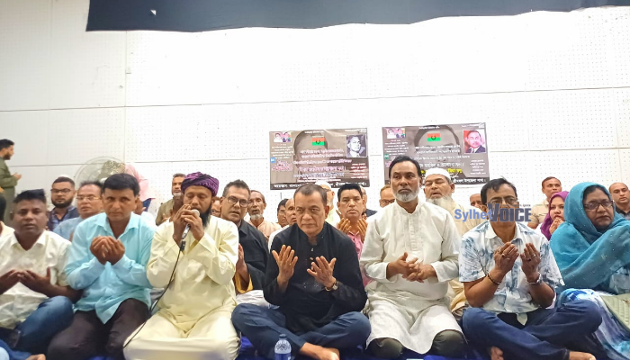 শ্রীমঙ্গলে জিয়াউর রহমানের মৃত্যুবার্ষিকী পালন