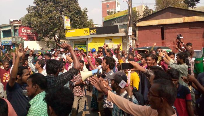 সিলেট-বিমানবন্দর সড়ক অবরোধের ঘোষণা চা শ্রমিকদের