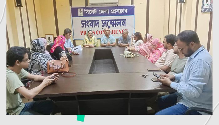 সিলেট জেলা প্রেসক্লাব ও উইমেন্স চেম্বার নেতৃবৃন্দের মতবিনিময় সভা