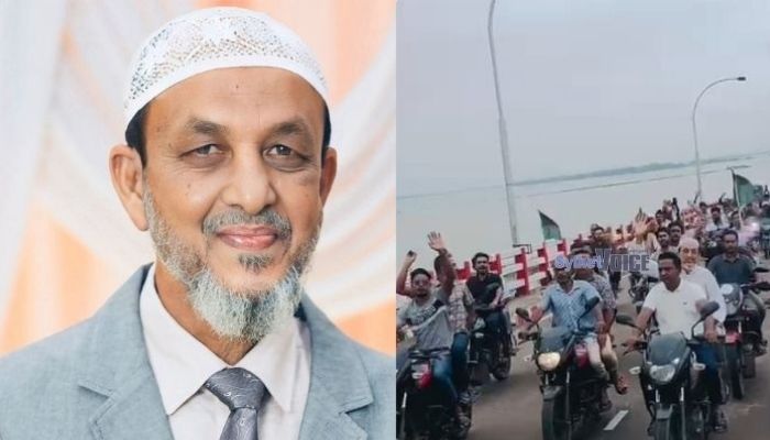 মধ্যনগরে মোতালিব খানের গণসংযোগ