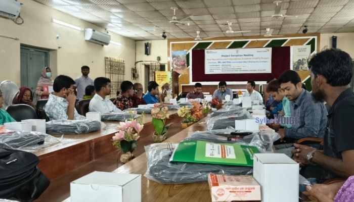ধর্মপাশায় হারপি প্রকল্পের অবহিতকরণ সভা